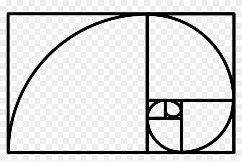 Golden Spiral - Golden Ratio Clipart #460003
