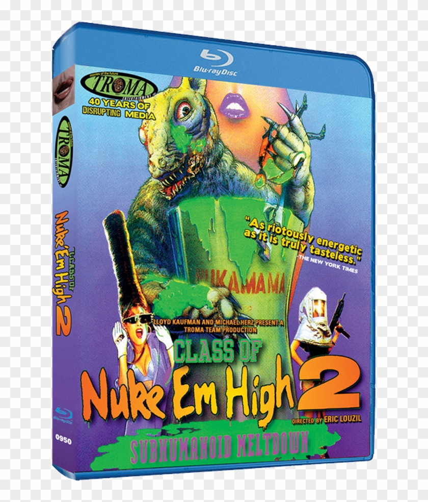 Class Of Nuke 'em High 2 [blu-ray] - Class Of Nuke Em High Part Ii Bluray Clipart