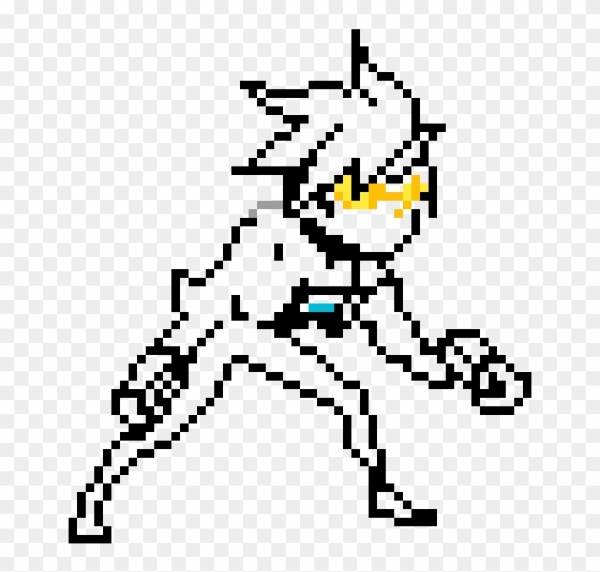 Tracer - Overwatch - Cartoon Clipart #460389