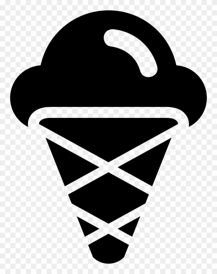 Three Balls Ice Cream Cone Comments - Ice Cream Cone Logo Clipart #460651