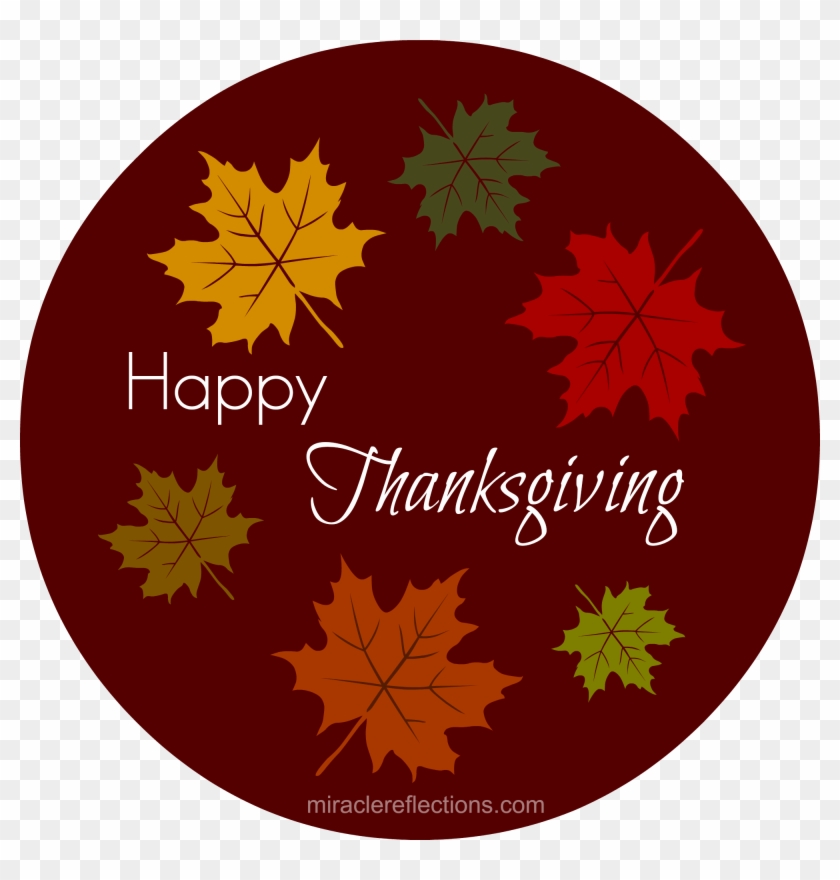 Thanksgiving - Circle Clipart #460688