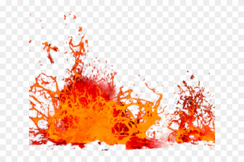 Original - Lava Splash Png Clipart #460855