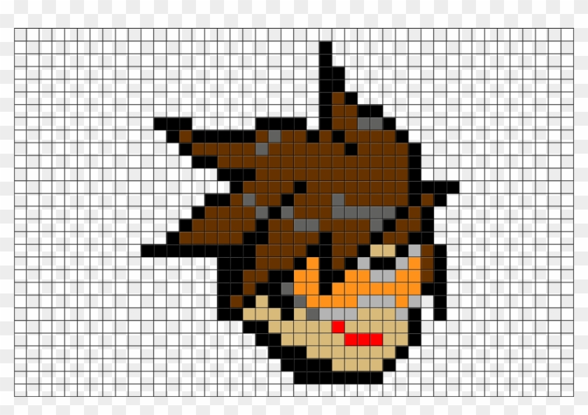 Pixel Art Overwatch Tracer Clipart