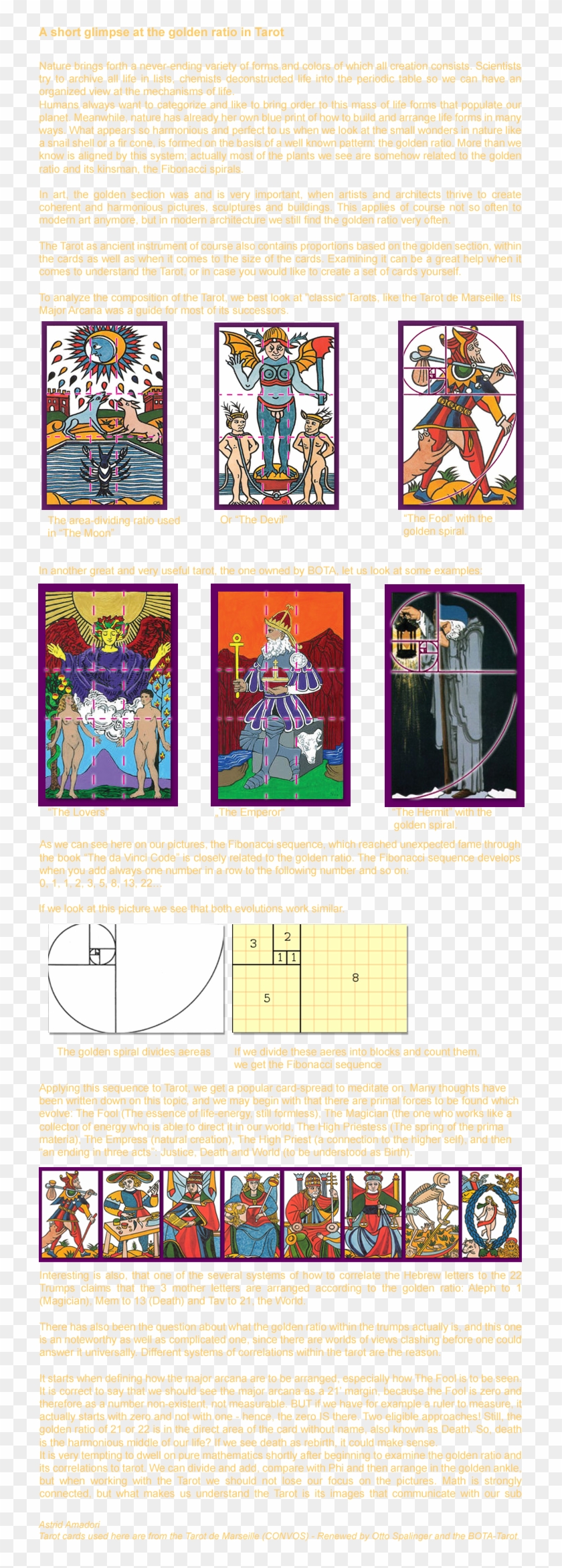 Tarot By Astrid Amadori - Tarot Clipart #461056