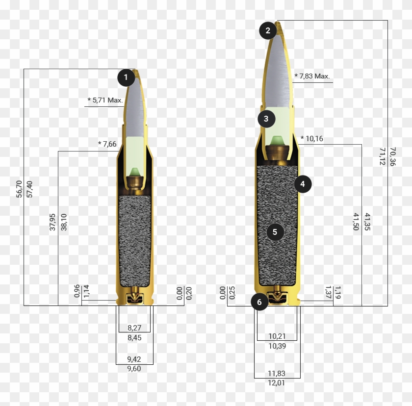 Infrared Tracer - Dagger Clipart
