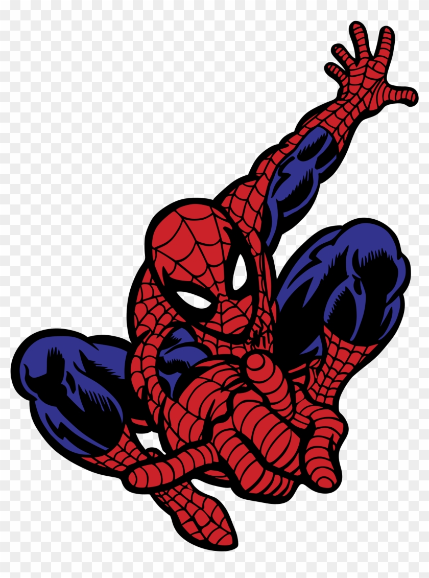 Spider Man Logo Png Transparent - Spiderman Logo Clipart #461449