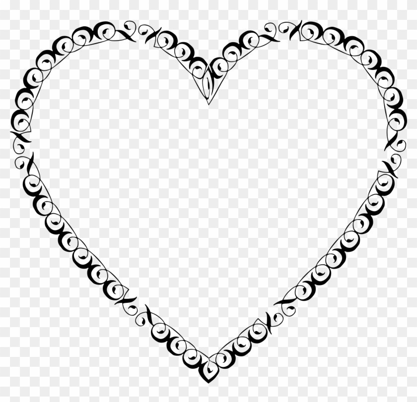 2284 X 2098 18 - Vintage Heart Clipart Png Transparent Png #461475