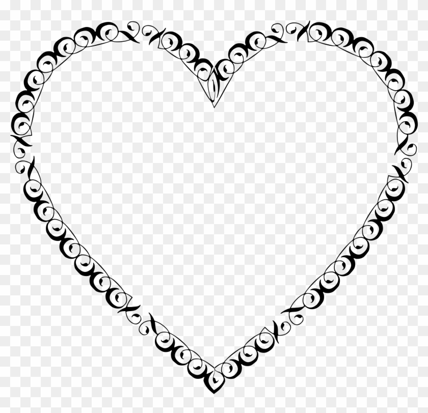 2284 X 2098 18 - Vintage Heart Clipart Png Transparent Png