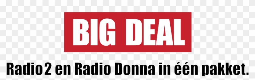 Big Deal Logo Png Transparent - Big Deal Clipart