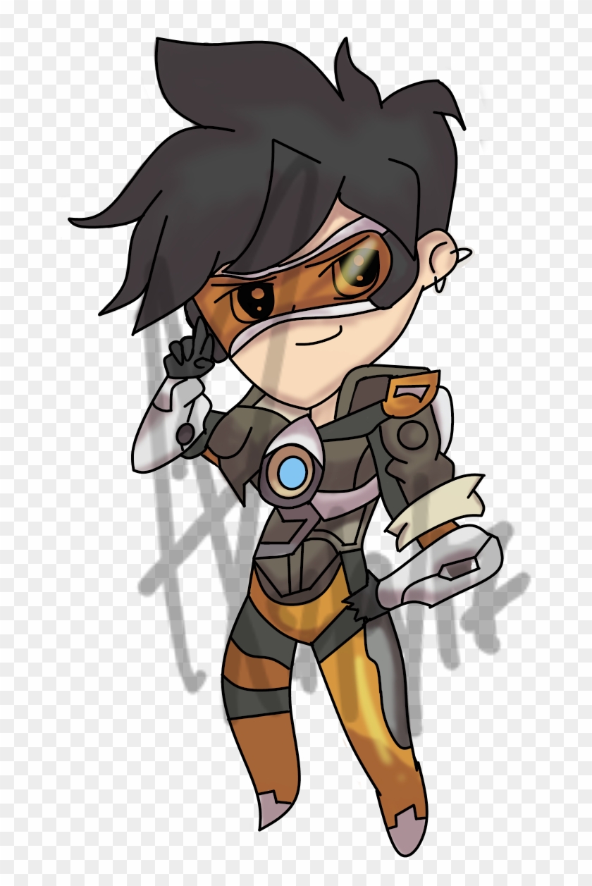 Tracer Complete - Cartoon Clipart #461616