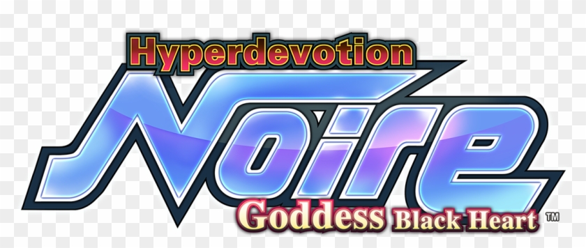Idea Factory Bringing Hyperdevotion Noire - Hyperdevotion Noire Goddess Black Heart Logo Clipart