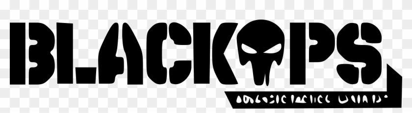 Call Of Duty Black Ops - Black Ops Stencil Clipart