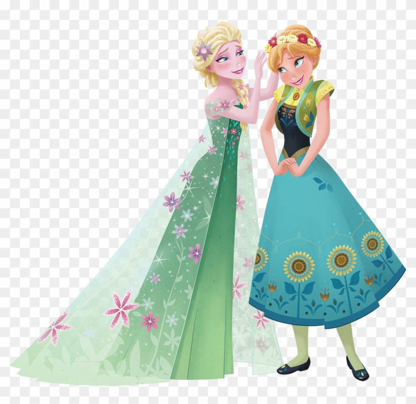 Clipart Royalty Free Library Image Anna And Elsa Png - Frozen Fever Anna Transparent Png #462058