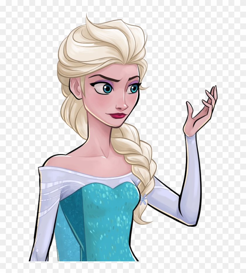 Dialogue-elsa 373 Kb - Disney Heroes Battle Mode Elsa Clipart #462100