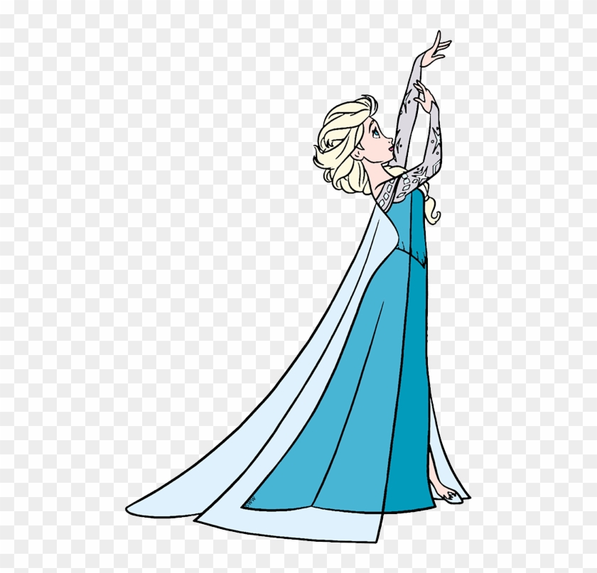 Elsa Frozen Png 2d - Elsa Vektörel Clipart