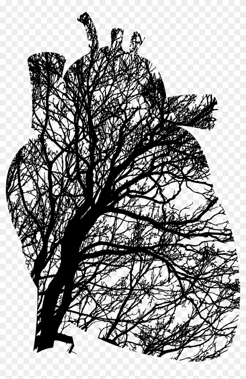 This Free Icons Png Design Of Heart Tree Branches Clipart