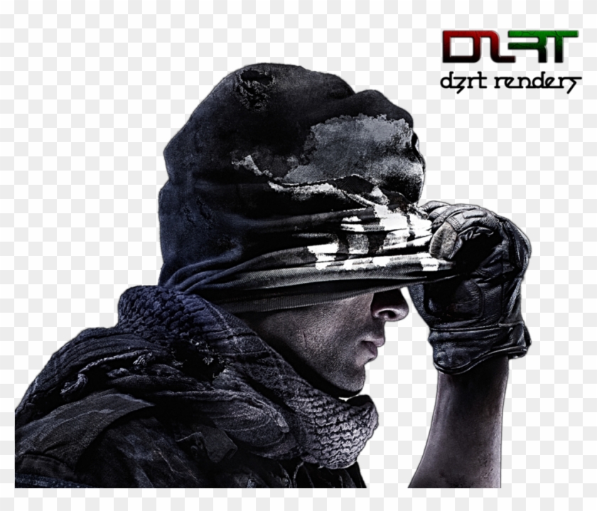 Call Of Duty Ghost Logo Render Call Of Duty Ghosts Clipart #462325