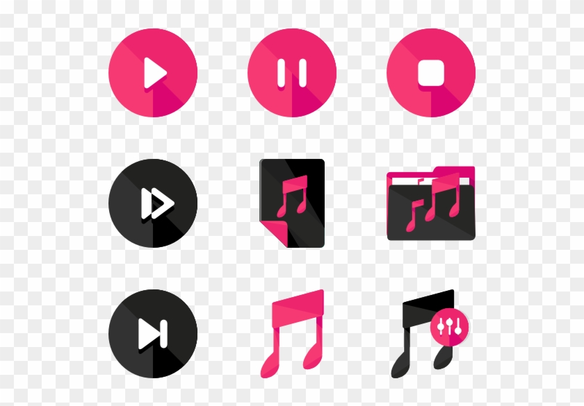 Multimedia - Music Player Button Png Clipart #462508