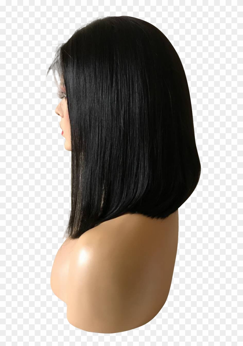 Black Wig Png - Lace Wig Clipart