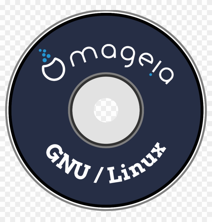 Mageia Cd/dvd - Circle Clipart