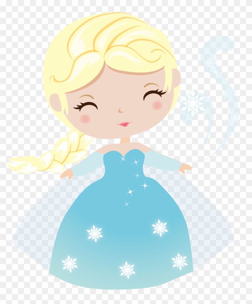 Resultado De Imagen Para Frozen Clipart Free Dibujos - Frozen Elsa Cute Png Transparent Png #462650