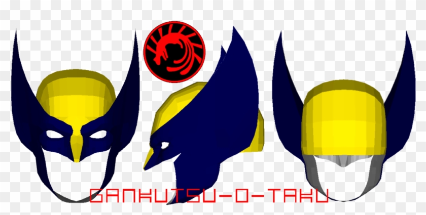 Mascara Wolverine Png - Wolverine Mask Pepakura Clipart