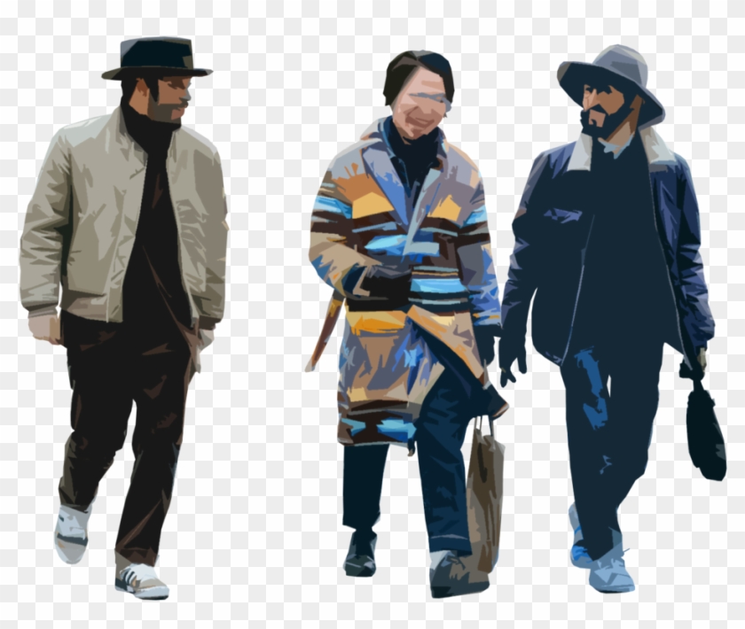 Ns 0056 - Architectural People Collage Clipart