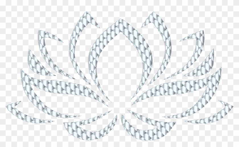 This Free Icons Png Design Of Silver Lotus Flower No Clipart #462898