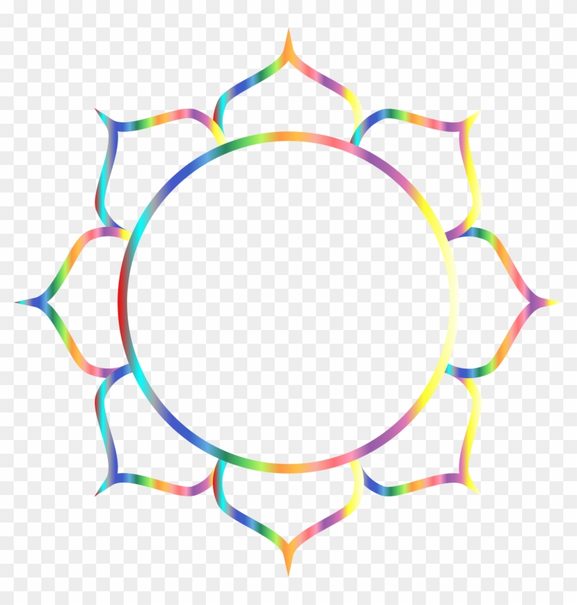 Big Image - Lotus Dharma Wheel Clipart