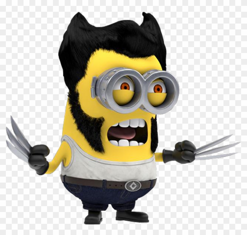 Wolverine Sticker - Imagenes De Los Minions Clipart
