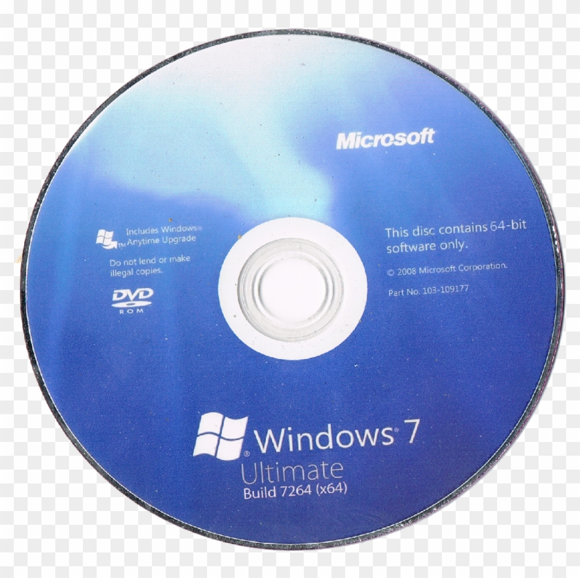 Download Windows Cd Cover Png Photos - Windows 7 Cd Cover Clipart Png