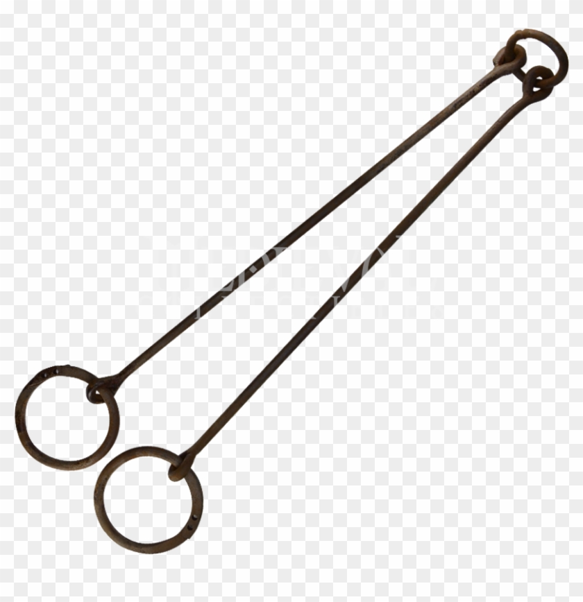 Iron Shackle And Bar Leg Cuffs - Legcuffs Clipart