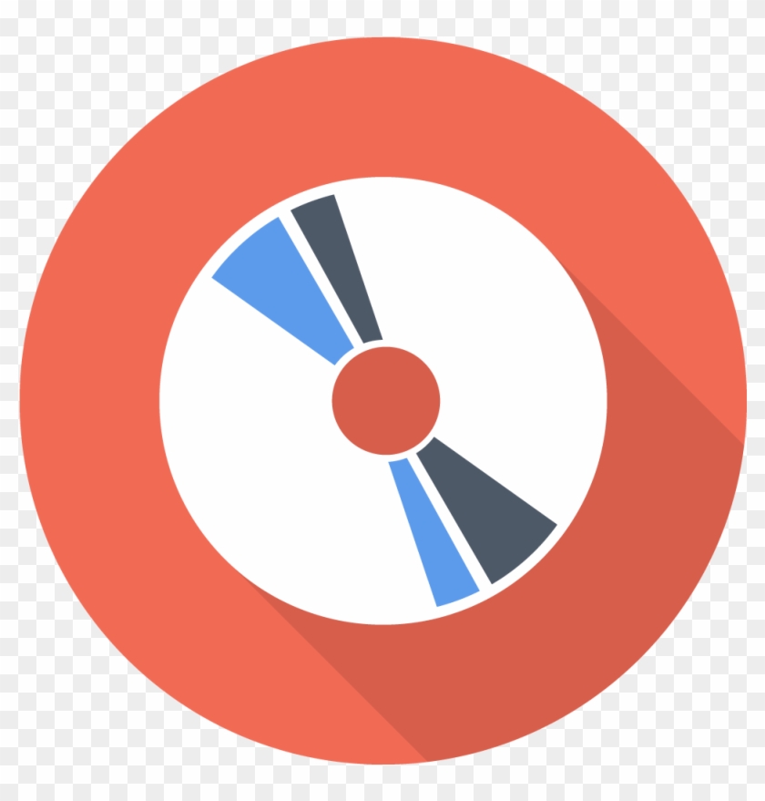 Cd Icon - Cd Icon Flat Clipart