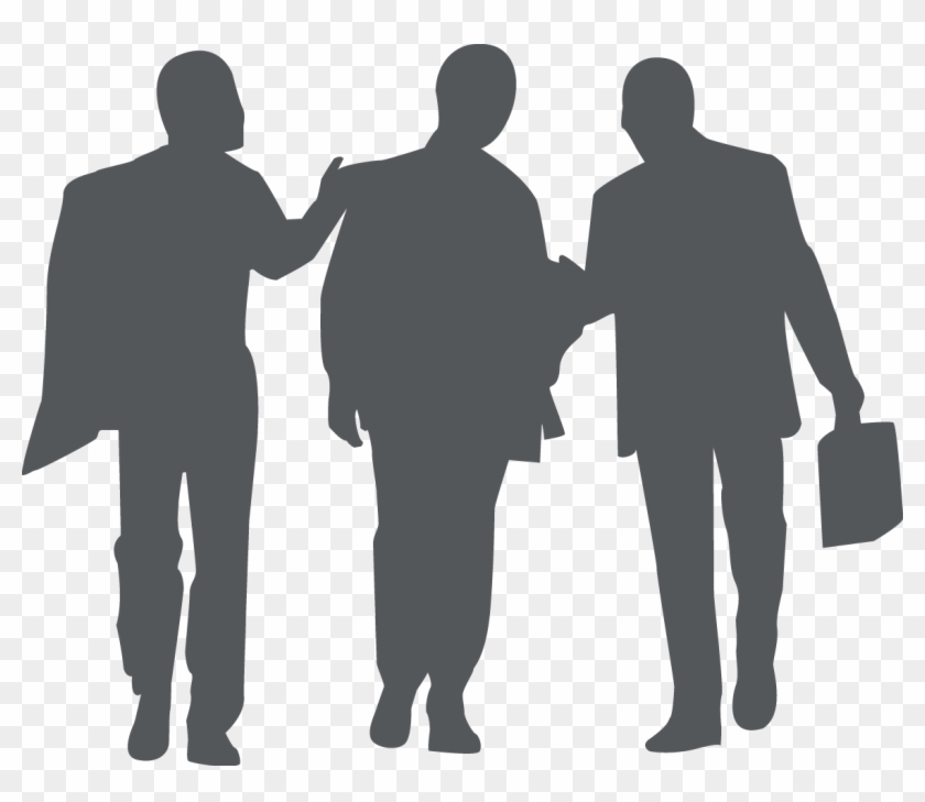 Endless Networking - 3 People Silhouette Png Clipart #463755