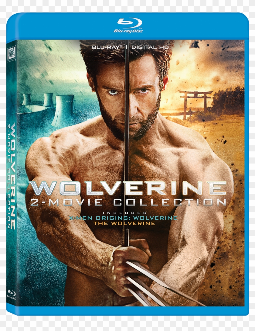 Blu-ray - Blu Ray Wolverine 2 Movie Collection Clipart #463809