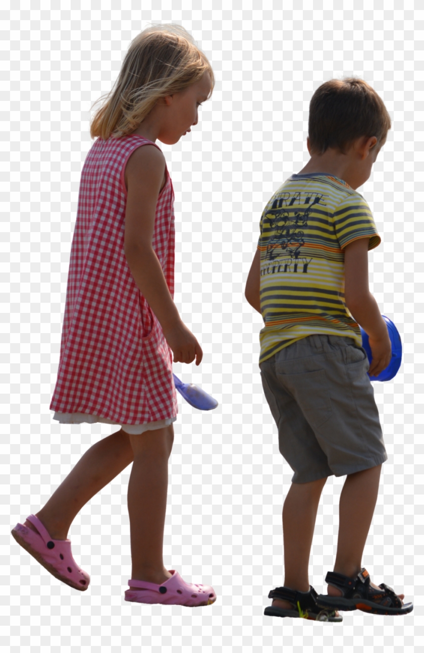 Kidsplayingbeach - Children Playing Png Clipart #463811