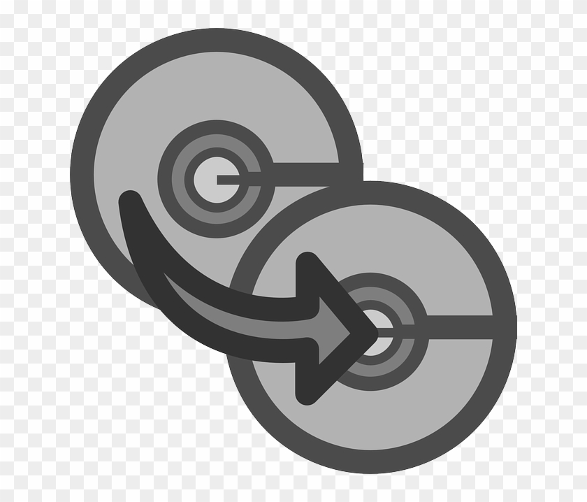 Disc Copy - Cd Copy Icon Clipart