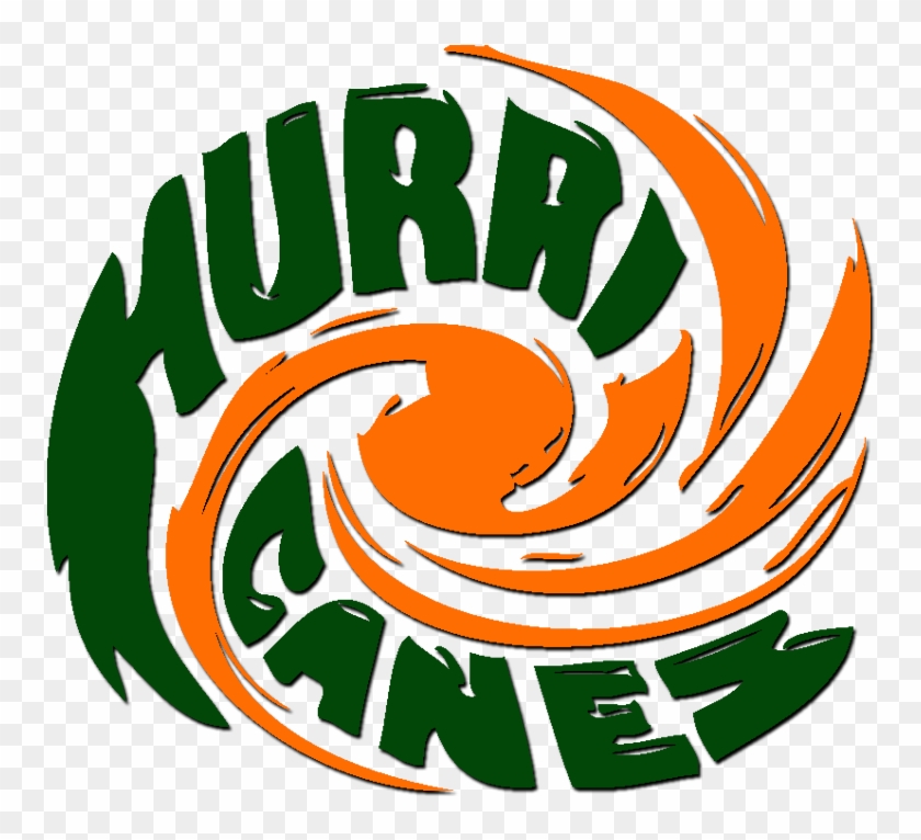 Hurricanes Football Logo Png - Miami Hurricanes Logo Png Clipart #464238