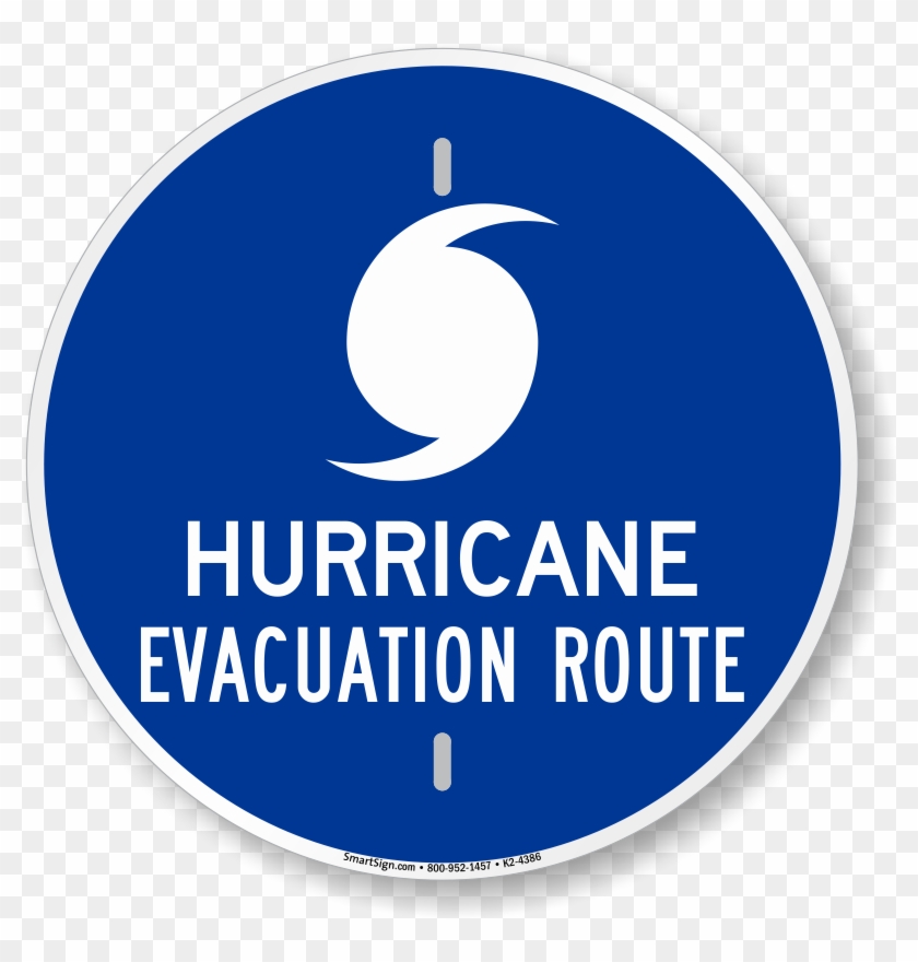 Zoom, Price, Buy - Hurricane Evacuation Route Signs Clipart #464311