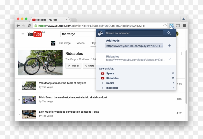 New Articles Will Come To Your Inoreader The Moment - Youtube Clipart