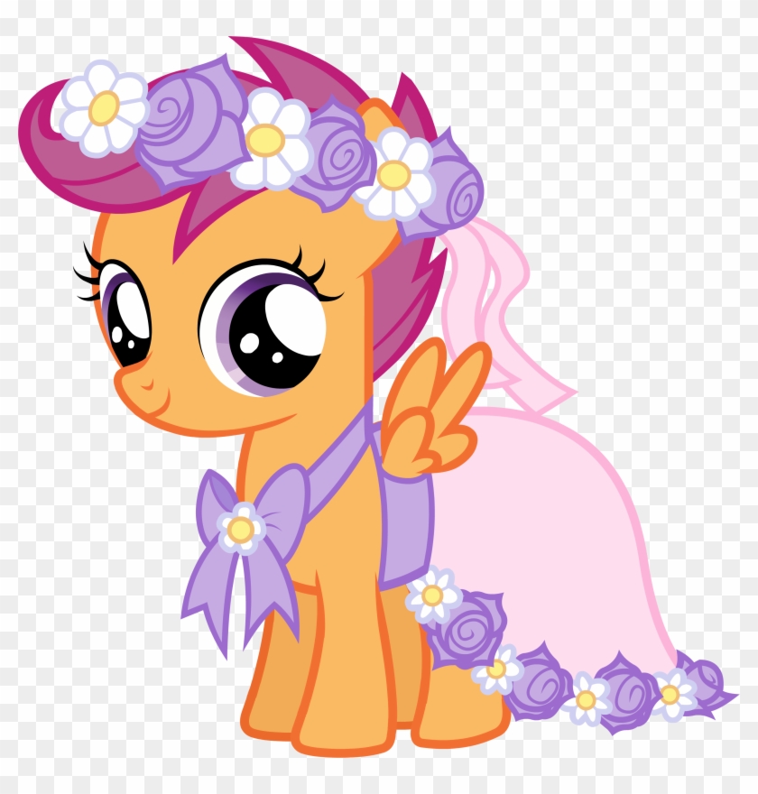 My Little Pony Png Transparent Images - My Little Pony Scootaloo Dress Clipart
