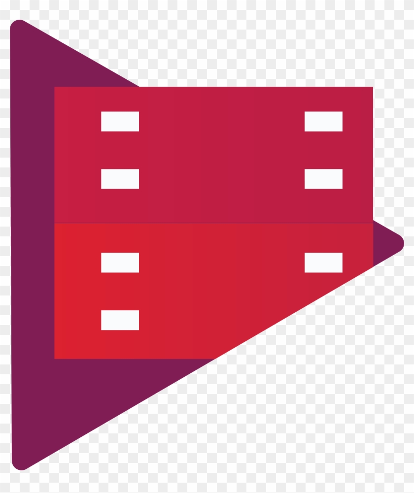 Google Play Movies & Tv Logo Png Transparent - Logo Google Play Film Clipart #464832