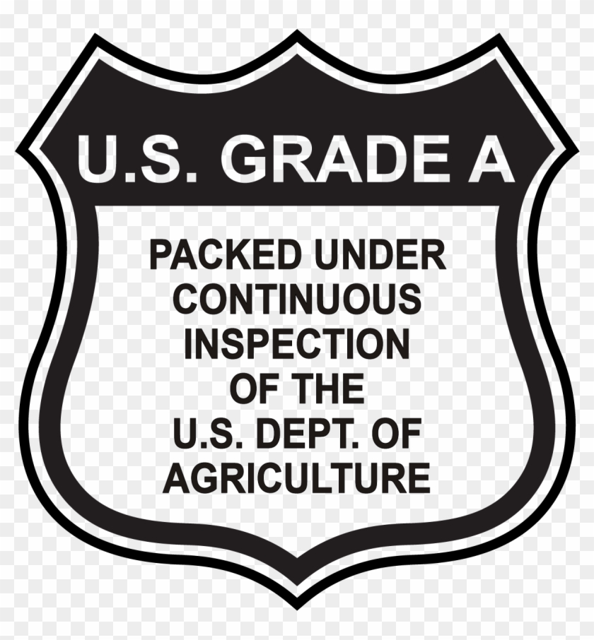 Grade And Quality Labels For Fruits Vegetables And - Grade Label Png Clipart