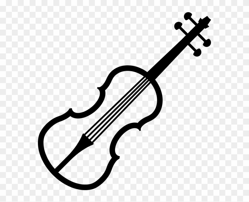 Violin Icon For Userboxes - Dibujo De Violin Facil Clipart
