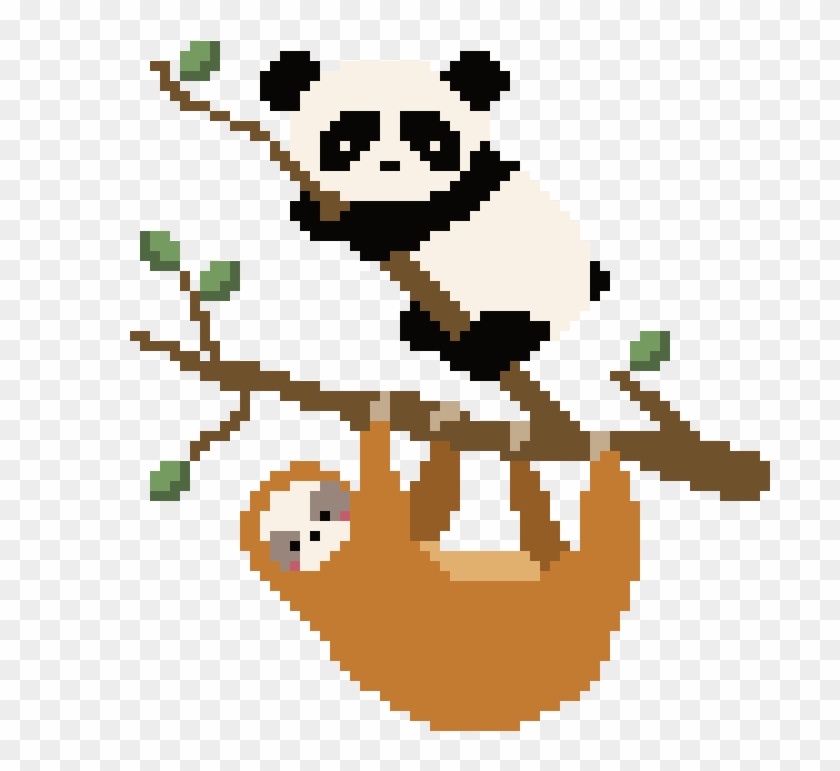 Claire Bear & Sammy Sloth - Cartoon Clipart