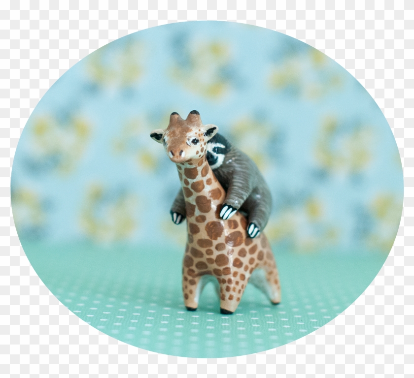 Giraffe And Sloth Clipart #465234