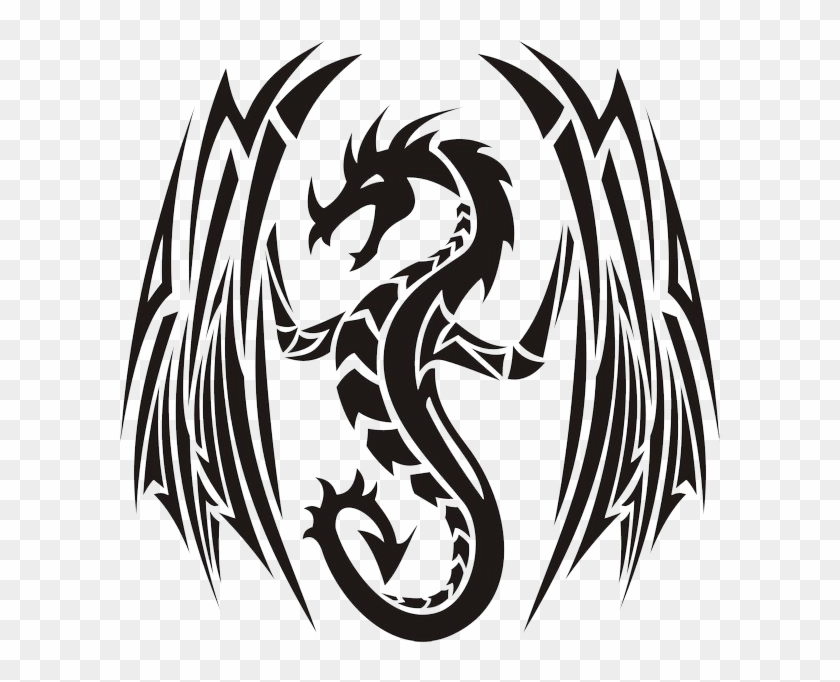 Dragon Tribal Png - Dragon Tattoos Clipart