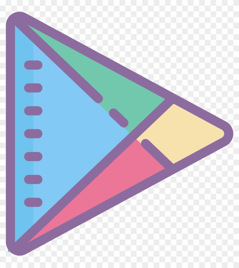 Google Play Icon - Scalable Vector Graphics Clipart