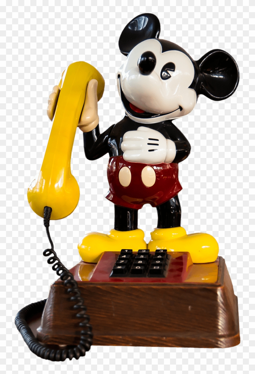 Objects - Old Mickey Mouse Phone Clipart