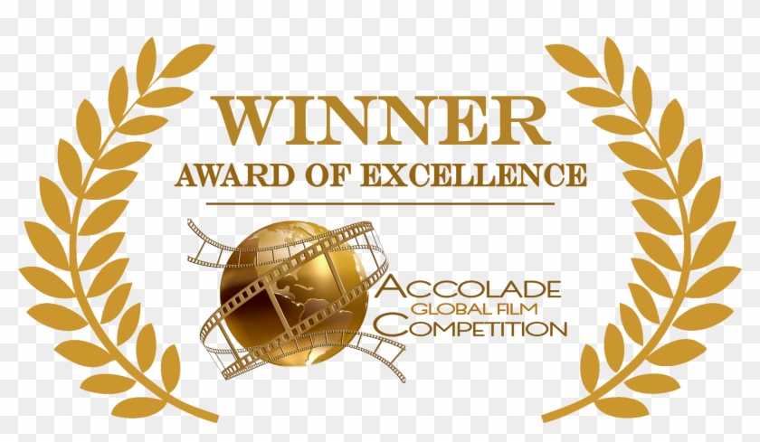 Accolade Excellence Logo Gold - Award Of Merit Accolade Global Film Competition Clipart